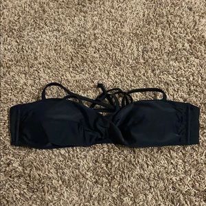 Cross cross back bandu bikini top